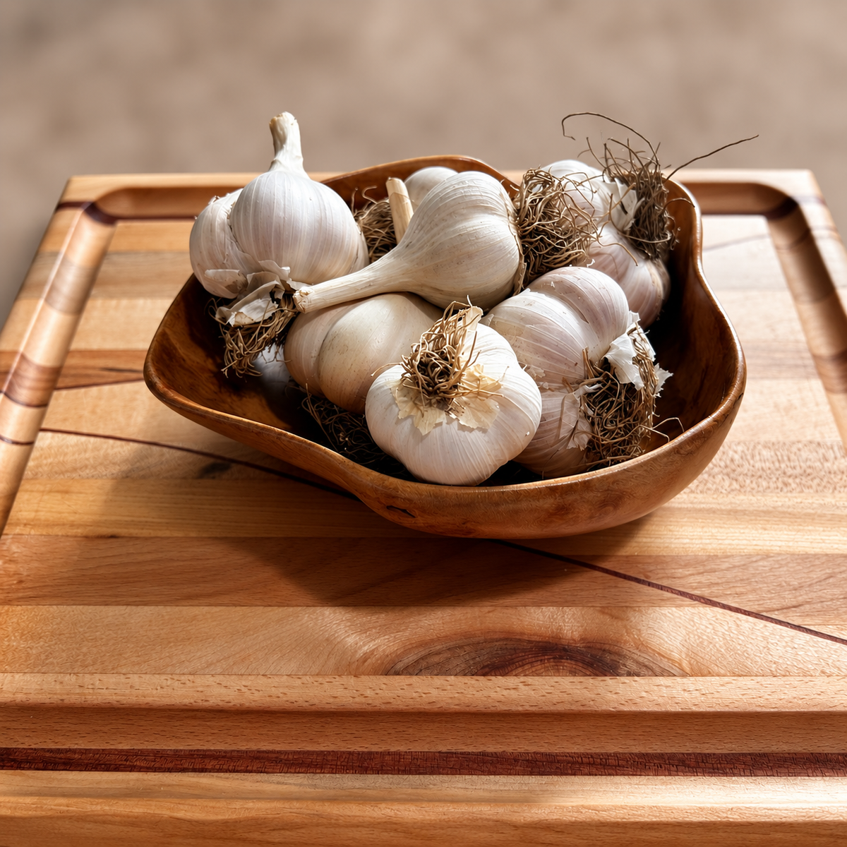 Organic Music Hardneck Seed Garlic