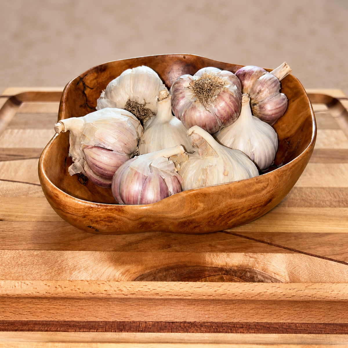 Purple Glazer Hardneck Seed Garlic