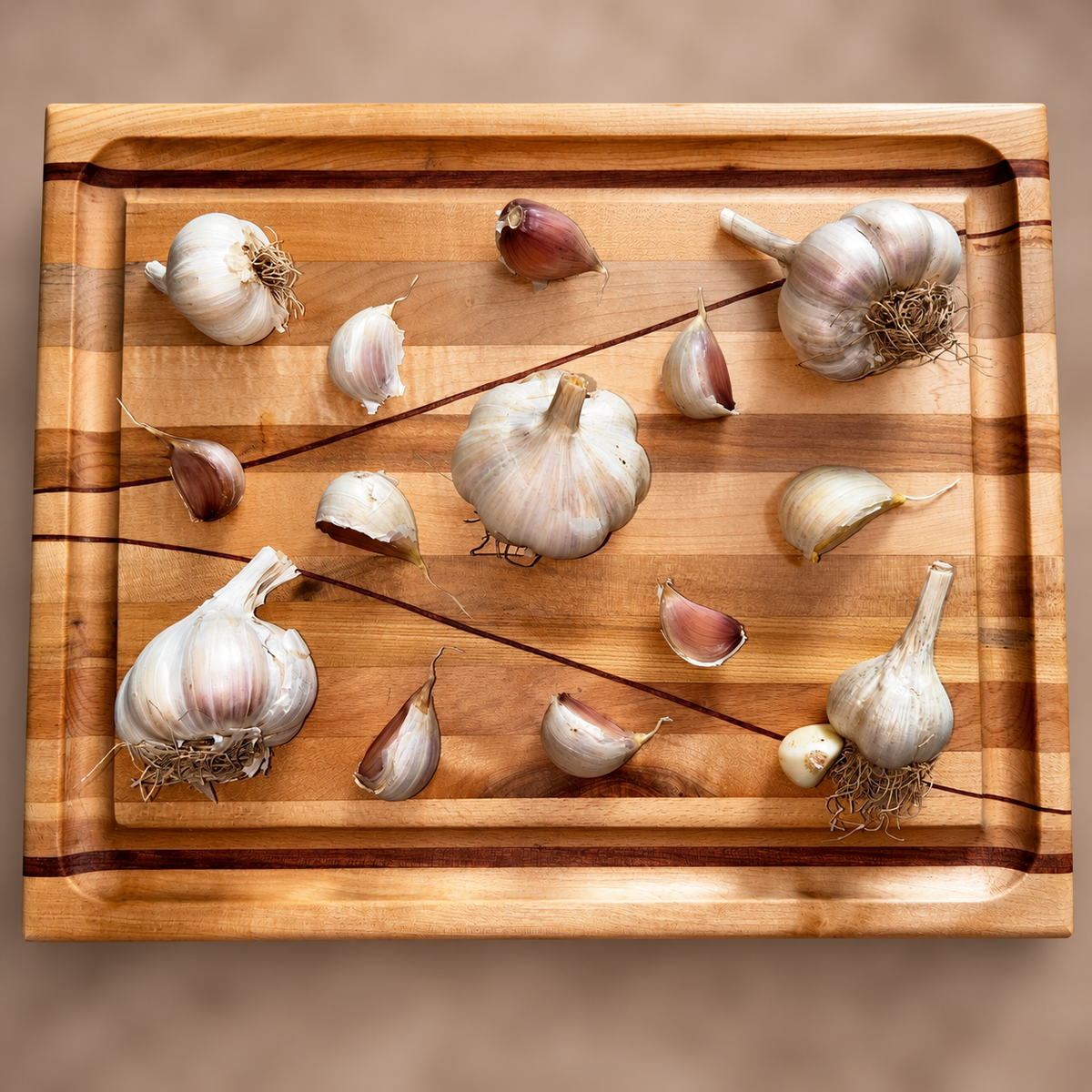 Organic Music Hardneck Seed Garlic