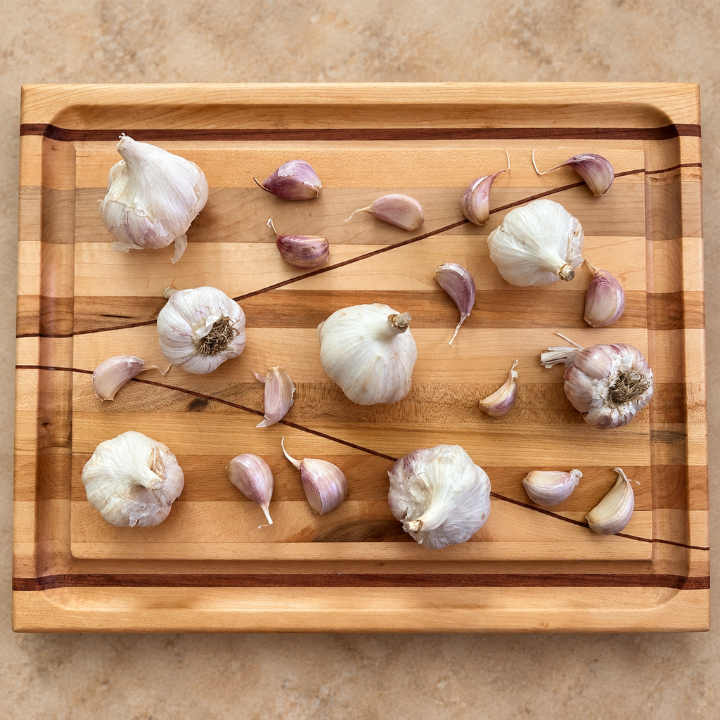 Purple Glazer Hardneck Seed Garlic